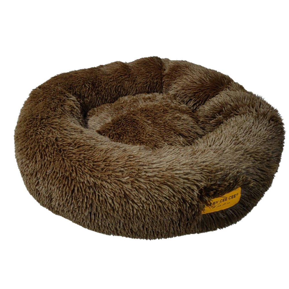 By Cee Cee Hondenmand Donut Premium - Hondenkussen - Bruin