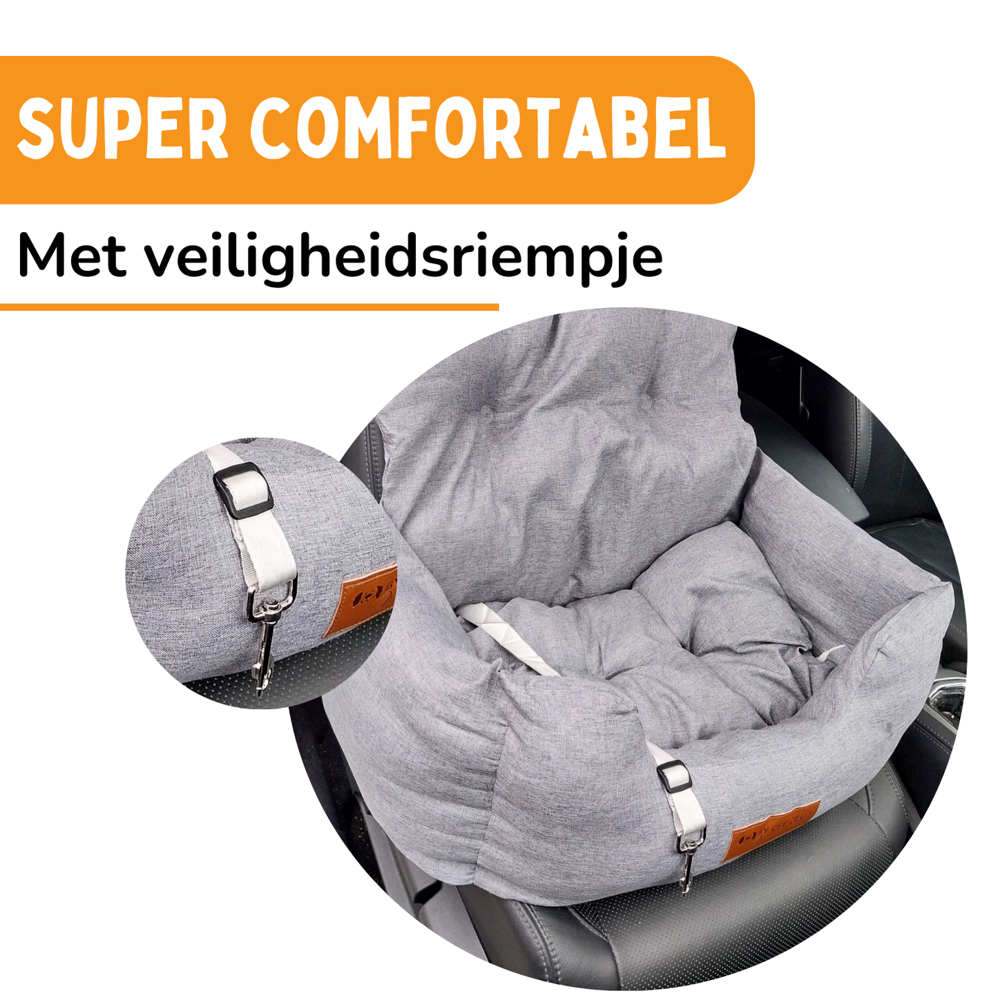 Autostoel Hond Premium 2025 - Extra Zacht