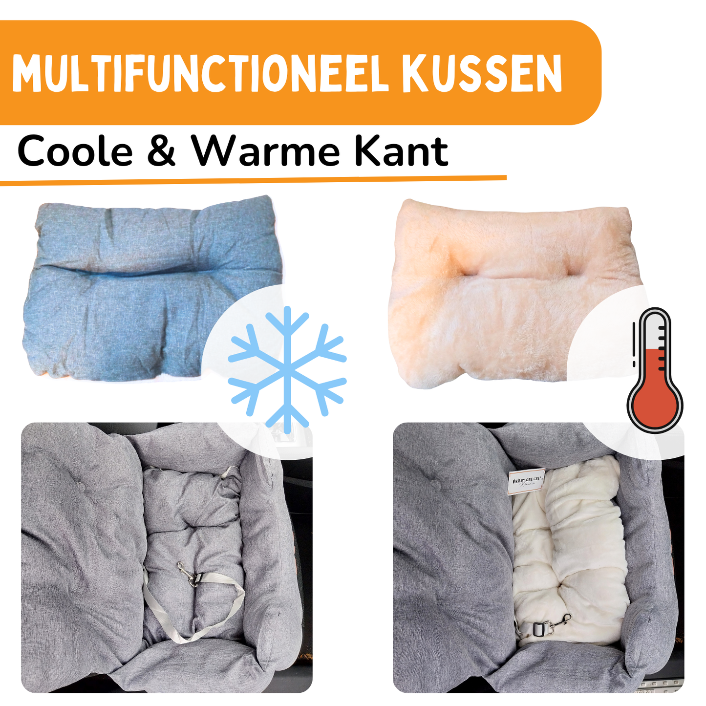 Autostoel Hond Premium 2025 - Extra Zacht