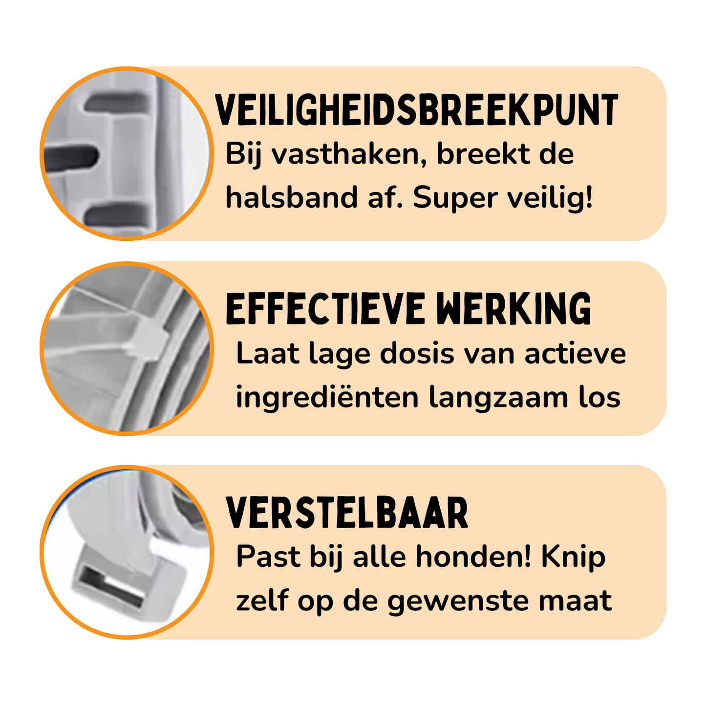 Vlooienband Hond - Effectief Tegen Vlooien En Teken - 100% Natuurlijk - Organic