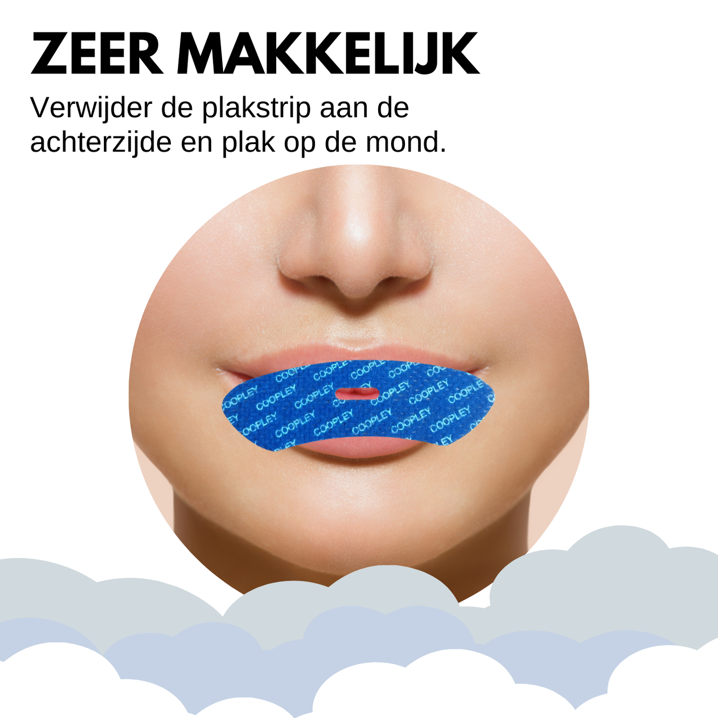 Anti Snurk Mondtape & Neusstrips  Hypoallergeen