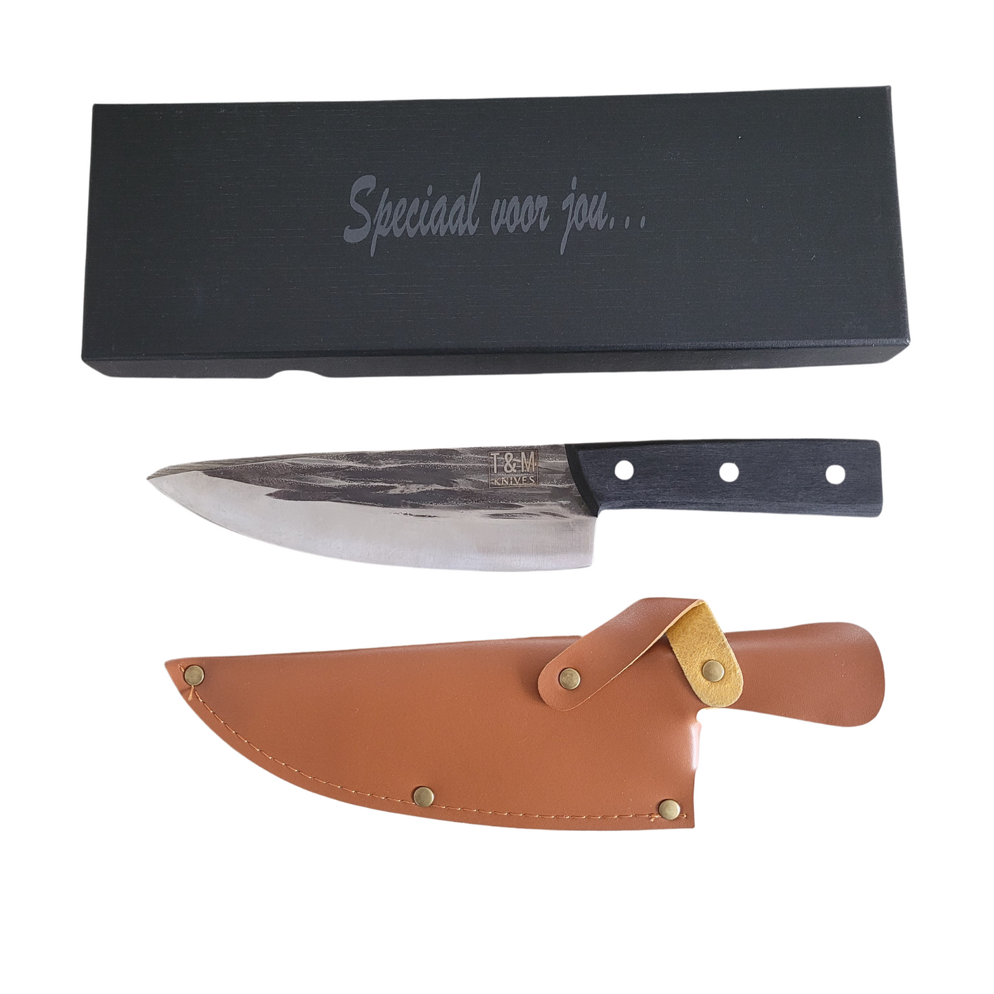 T&M Knives® - Premium Koksmes Torgnys - 30cm Keukenmes