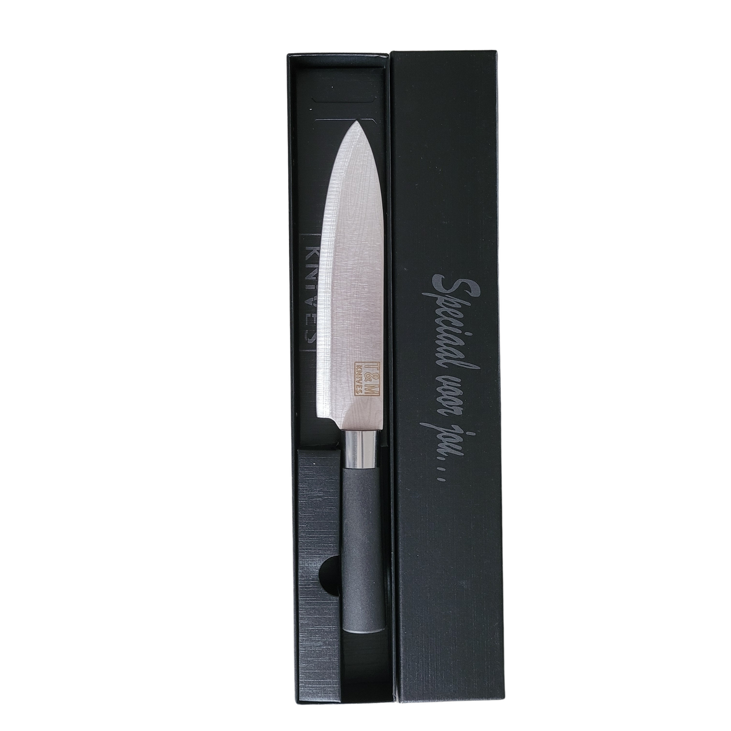 T&M Knives®- Koksmes Trudes - 30cm Keukenmes Keihard Staal