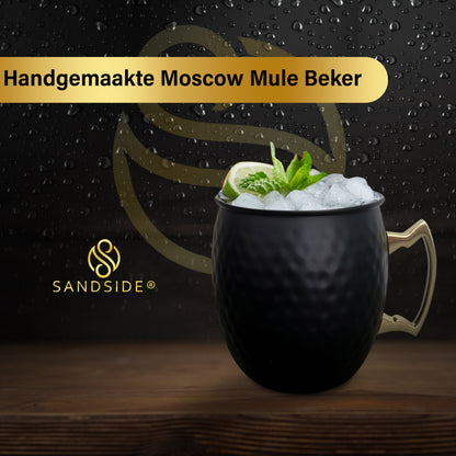 Moscow Mule Bekers Premium – Cocktail Glazen - Luxe Giftset Cadeau